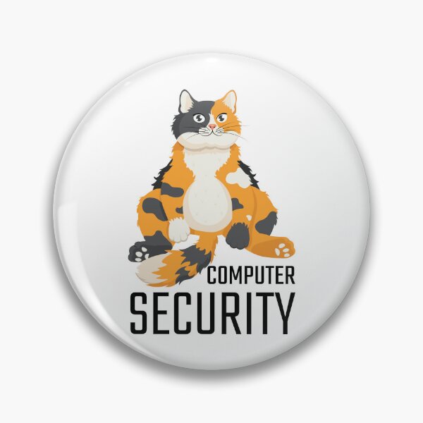 Artikelvorschau, Lustiger entspannter Katzen-Computersicherheitsspezialist entworfen und verkauft von Art-of-Rory.