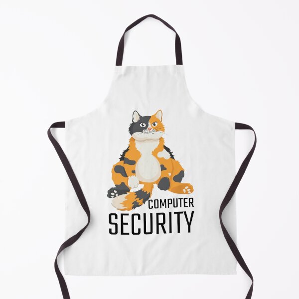 Item preview, Funny Relaxed Cat Computer Security Specialist designed and sold by Art-of-Rory.