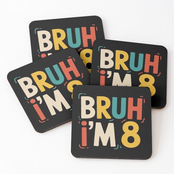 Item preview, Bruh I'm 8 Bro It's My 8th Birthday 8 Year Old Boys Girls  designed and sold by GGrizeldaRivas.