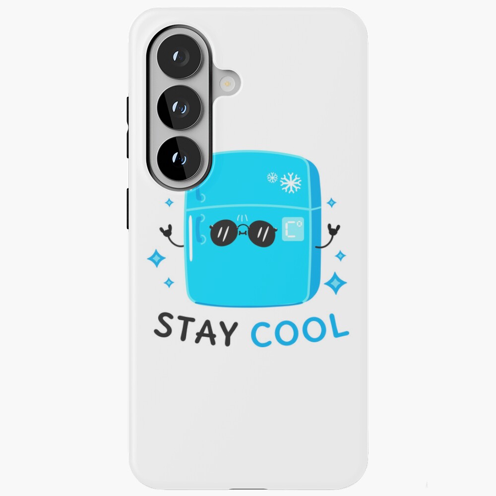 Stay Cool (Sticker) Samsung Galaxy Tough Case - cute pet design by HackerLooks
