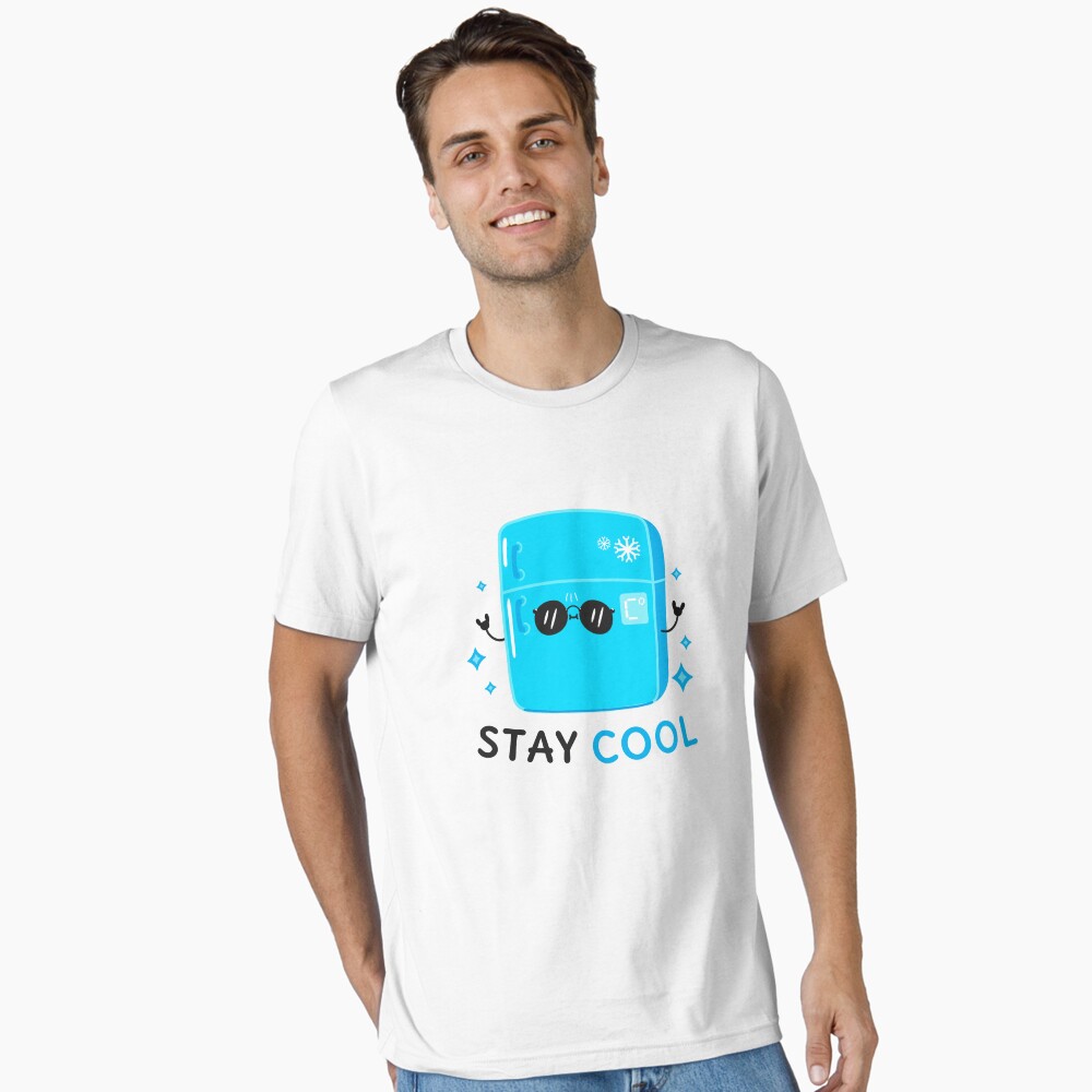 Stay Cool (Sticker) Essential T-Shirt - cute pet design by HackerLooks