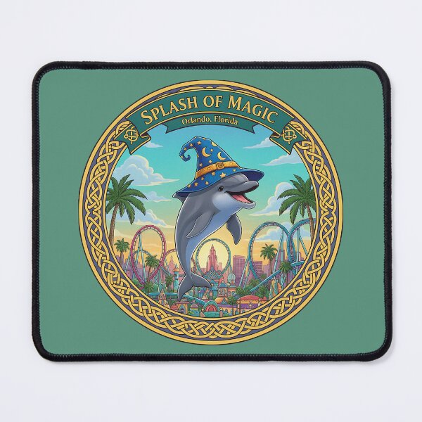 Item preview, Magical Dolphin Adventure – Whimsical Ocean Fantasy designed and sold by PostersMode.