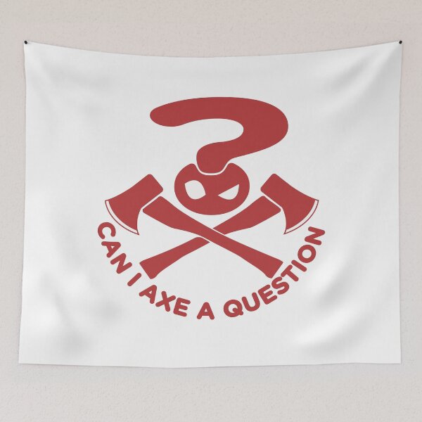 Item preview, Can I axe a question designed and sold by LazyDreams.