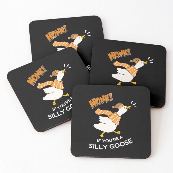 Item preview, Honk if you're a silly goose autumn  designed and sold by ClickATee Store .