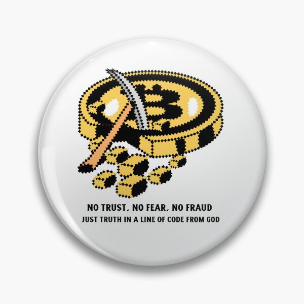 Item preview, No Trust, No Fear, No Fraud Just Truth In A Line Of Code From God (8-Bit Bitcoin Mining) designed and sold by DJRob1337 Productions.