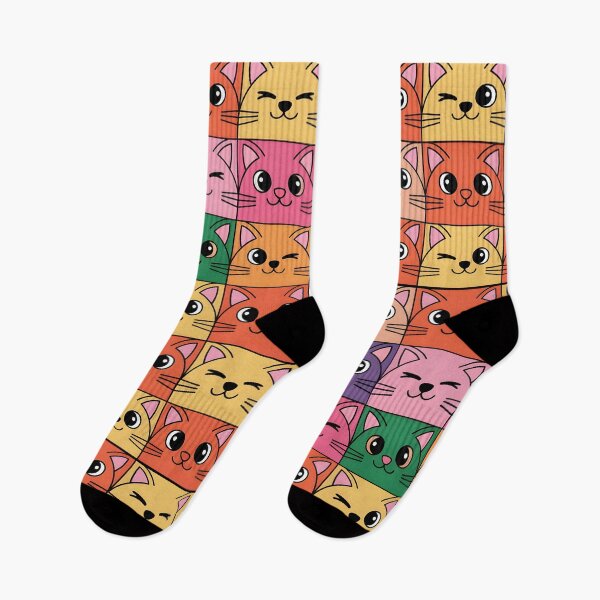 Item preview, CatCat All Over Cat Pattern designed and sold by 404wearpl.