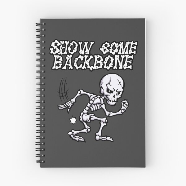 Item preview, Show Some Backbone - Halloween Skeleton designed and sold by Thaumana Art.