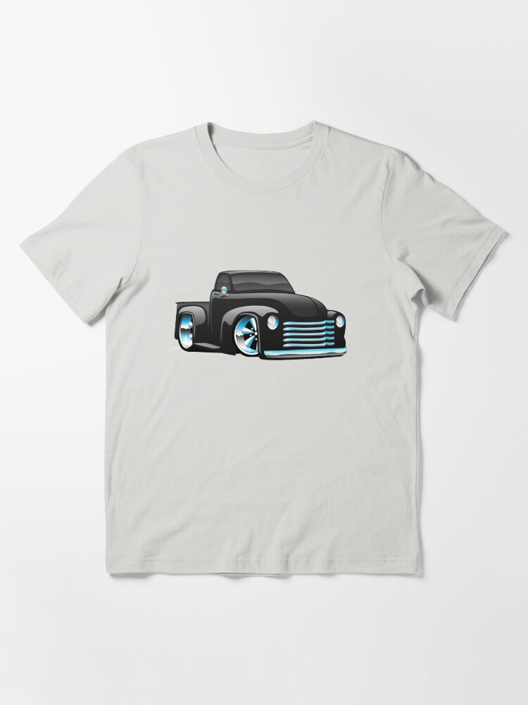Alternate view of Hot Rod Pickup Truck Cartoon Essential T-Shirt