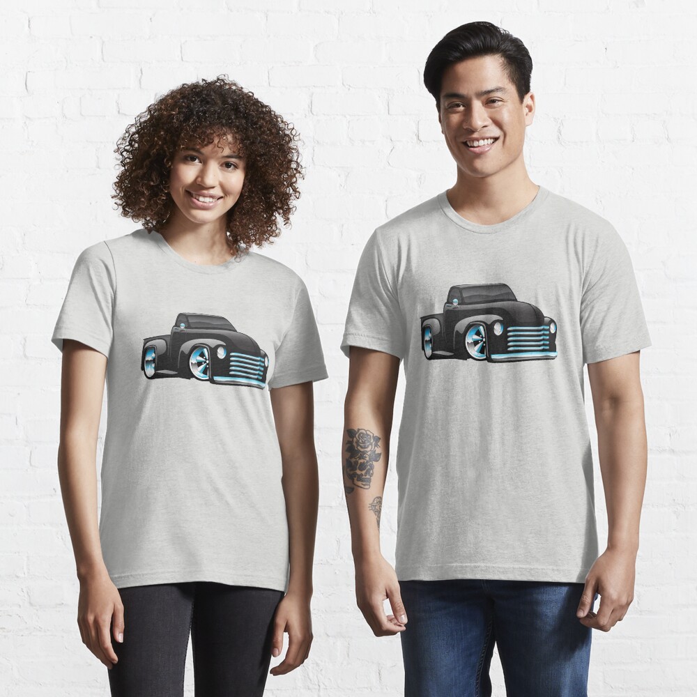 Hot Rod Pickup Truck Cartoon Essential T-Shirt