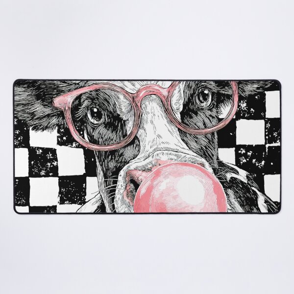 Item preview, Bubble-Popping Cow with Glasses designed and sold by Venon28.