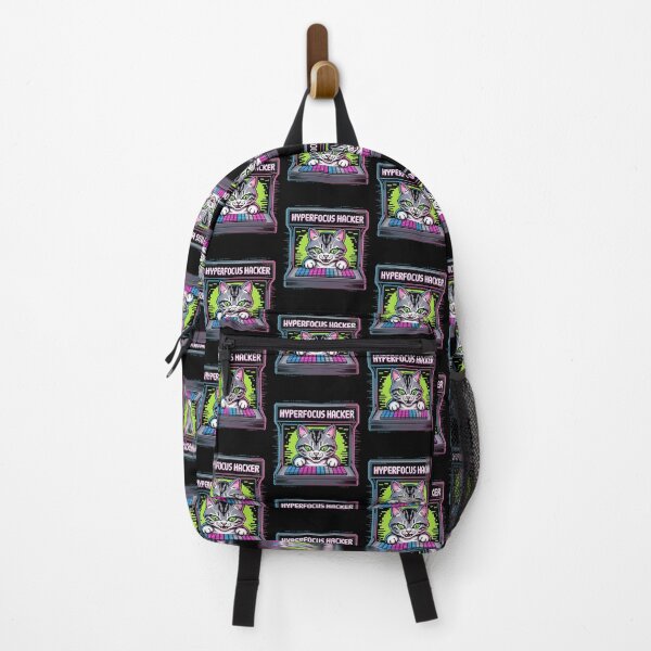 Item preview, Hyperfocus Hacker • AHDH Neuro Spicy Positivity designed and sold by Blok45.
