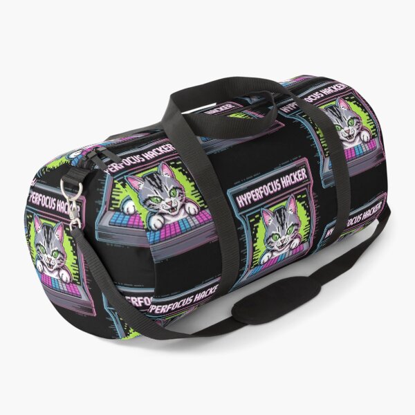 Item preview, Hyperfocus Hacker • AHDH Neuro Spicy Positivity designed and sold by Blok45.