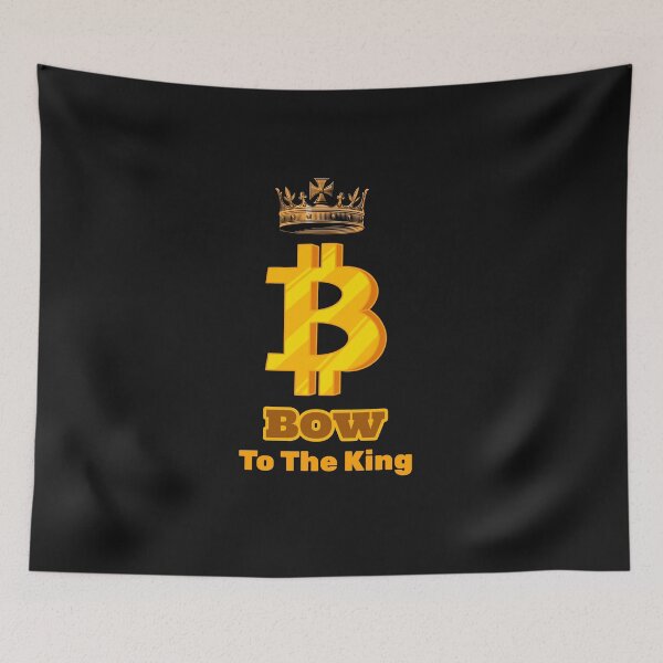 Item preview, Bow To The King (Crypto / Bitcoin King) designed and sold by DJRob1337 Productions.