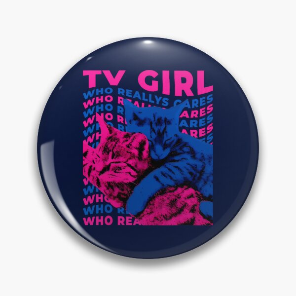 Item preview, Tv Girl Album Frenchs Exit Who Really Cares Cat For Lo-Fi Music Lovers designed and sold by vhubers.