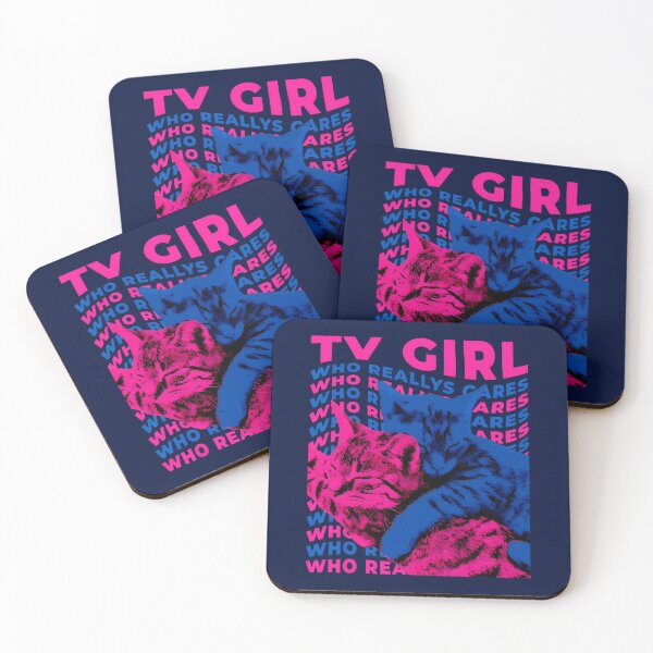 Item preview, Tv Girl Album Frenchs Exit Who Really Cares Cat For Lo-Fi Music Lovers designed and sold by vhubers.