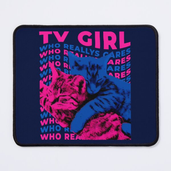 Item preview, Tv Girl Album Frenchs Exit Who Really Cares Cat For Lo-Fi Music Lovers designed and sold by vhubers.