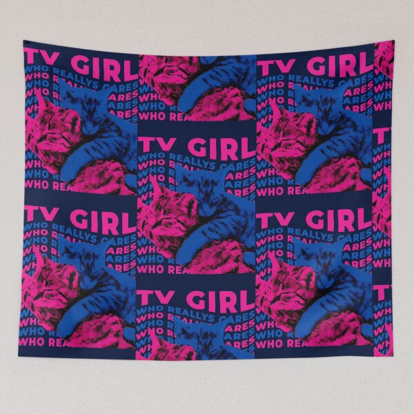 Item preview, Tv Girl Album Frenchs Exit Who Really Cares Cat For Lo-Fi Music Lovers designed and sold by vhubers.
