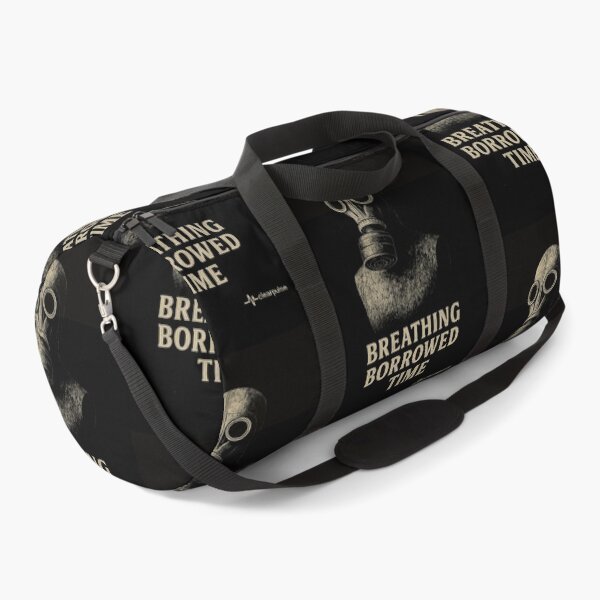 Item preview, Breathing Borrowed Time – Vintage Gas Mask Art designed and sold by ClearPulse.