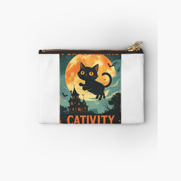 Item preview, Purranormal Cativity funny Halloween Cat designed and sold by nikolaysparkov.