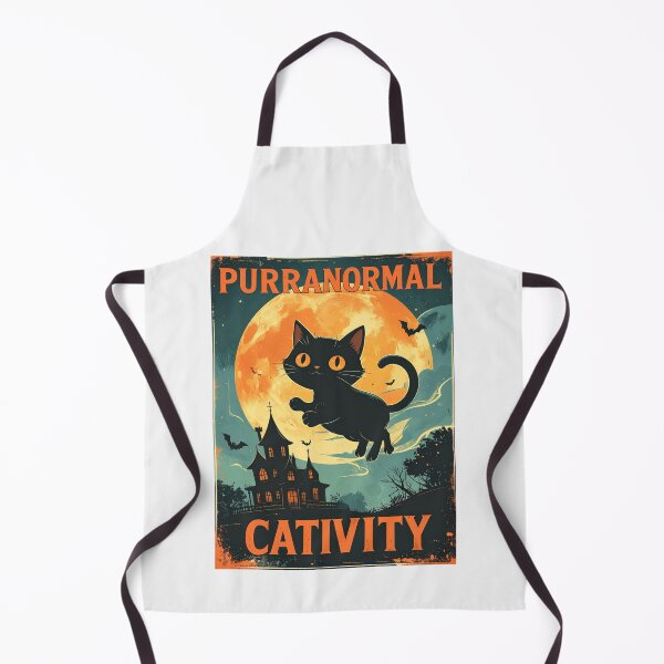 Item preview, Purranormal Cativity funny Halloween Cat designed and sold by nikolaysparkov.