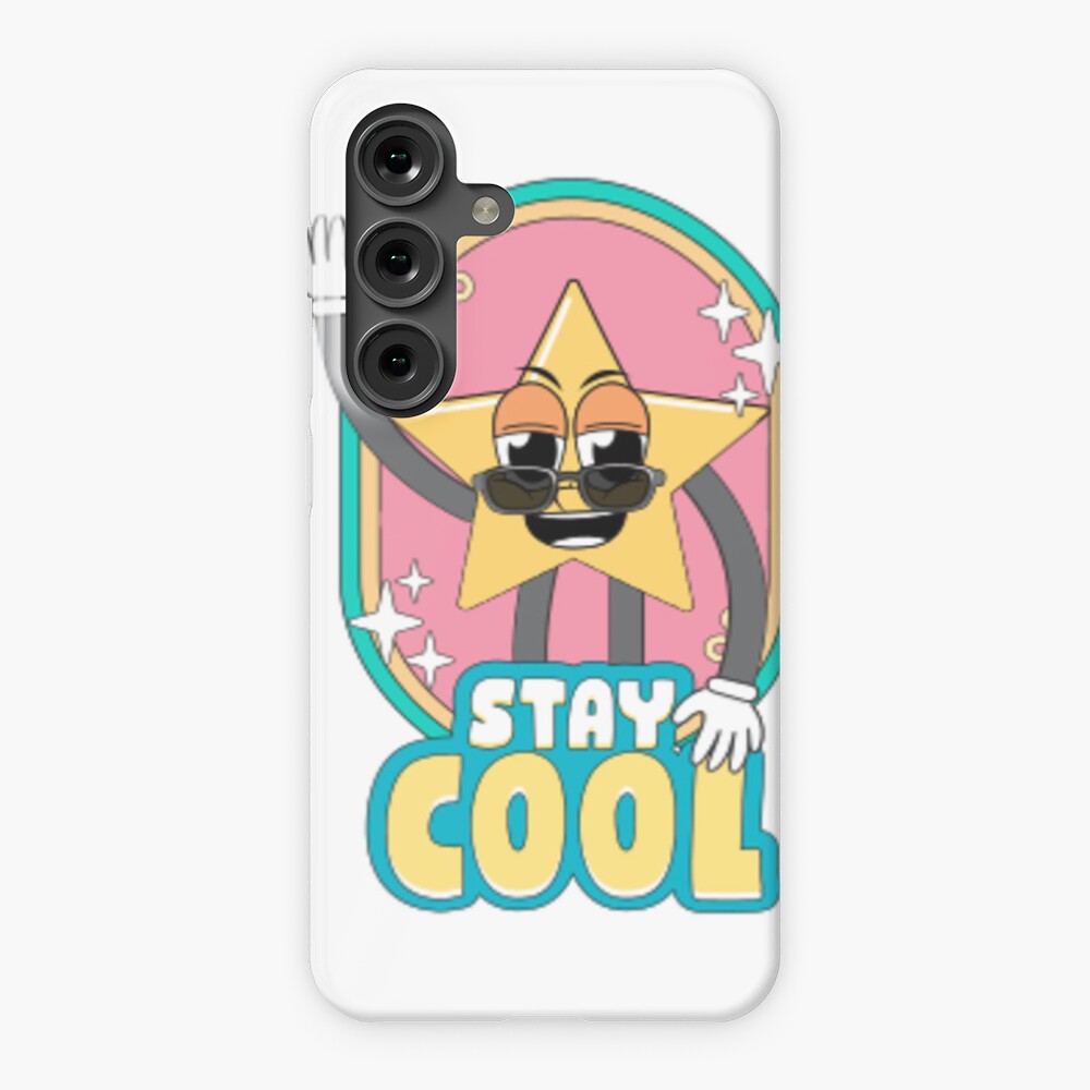 Stay Cool (Magnet) Samsung Galaxy Snap Case - cute pet design by HackerLooks