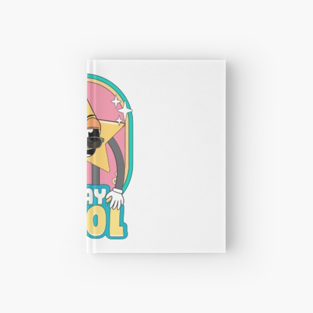 Stay Cool (Magnet) Hardcover Journal - cute pet design by HackerLooks