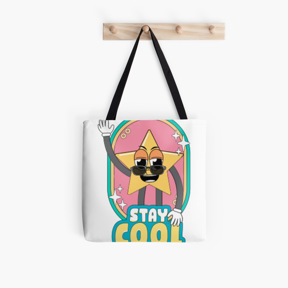 Stay Cool (Magnet) All Over Print Tote Bag - cute pet design by HackerLooks