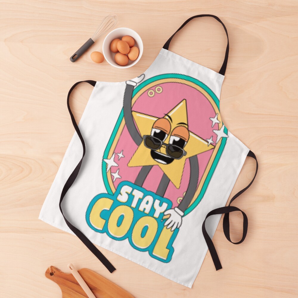 Stay Cool (Magnet) Apron - cute pet design by HackerLooks