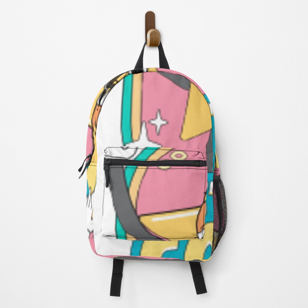 Stay Cool (Magnet) Backpack - cute pet design by HackerLooks