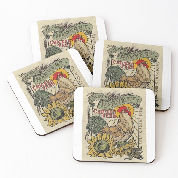 Item preview, Country Farmhouse Decor - Golden Harvest - Chiken Feed designed and sold by CharlieDesings.