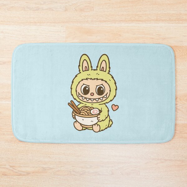 Item preview, Cute Labubu Eating Ramen designed and sold by BrownHorse90s.