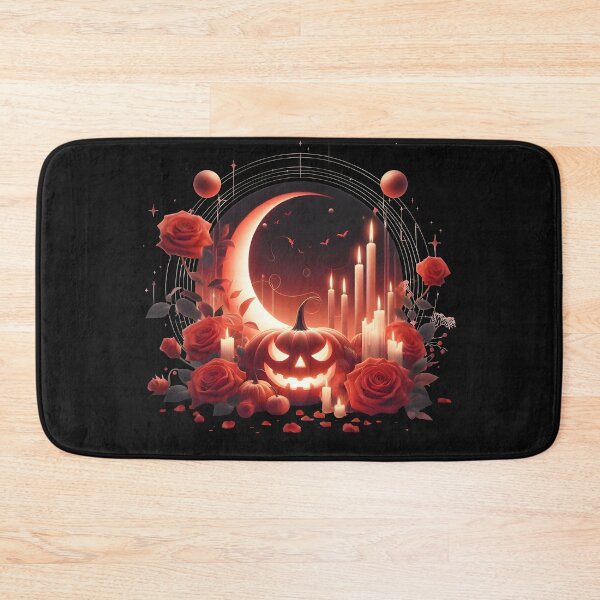 Item preview, Halloween graphics with red roses No.1 designed and sold by DreamagineArtDesign.