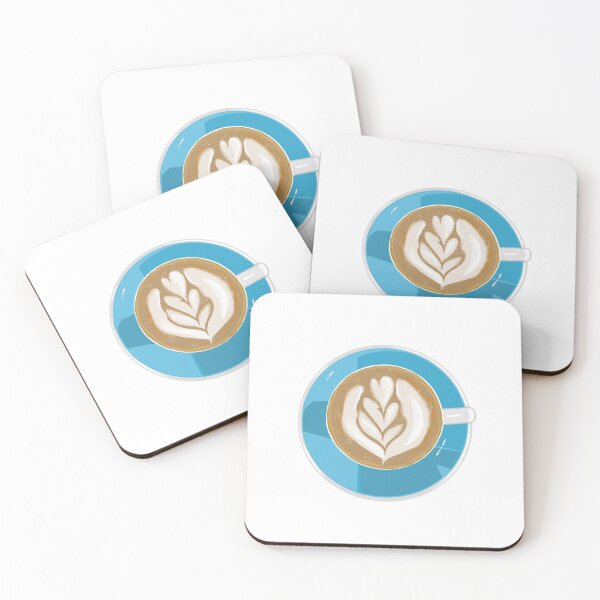 Item preview, Baby Blue Latte designed and sold by Canitz Creative Studio.