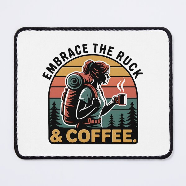 Item preview, Rucking Ruck Mom • Embrace the Ruck & Coffee designed and sold by Blok45.