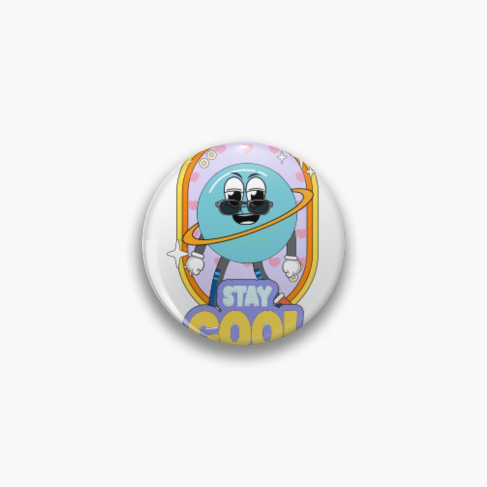 Stay Cool (Poster) Pin - cute pet design by HackerLooks