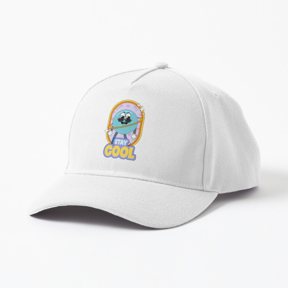 Stay Cool (Poster) Baseball Cap - cute pet design by HackerLooks