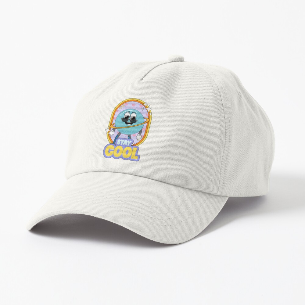 Stay Cool (Poster) Dad Hat - cute pet design by HackerLooks