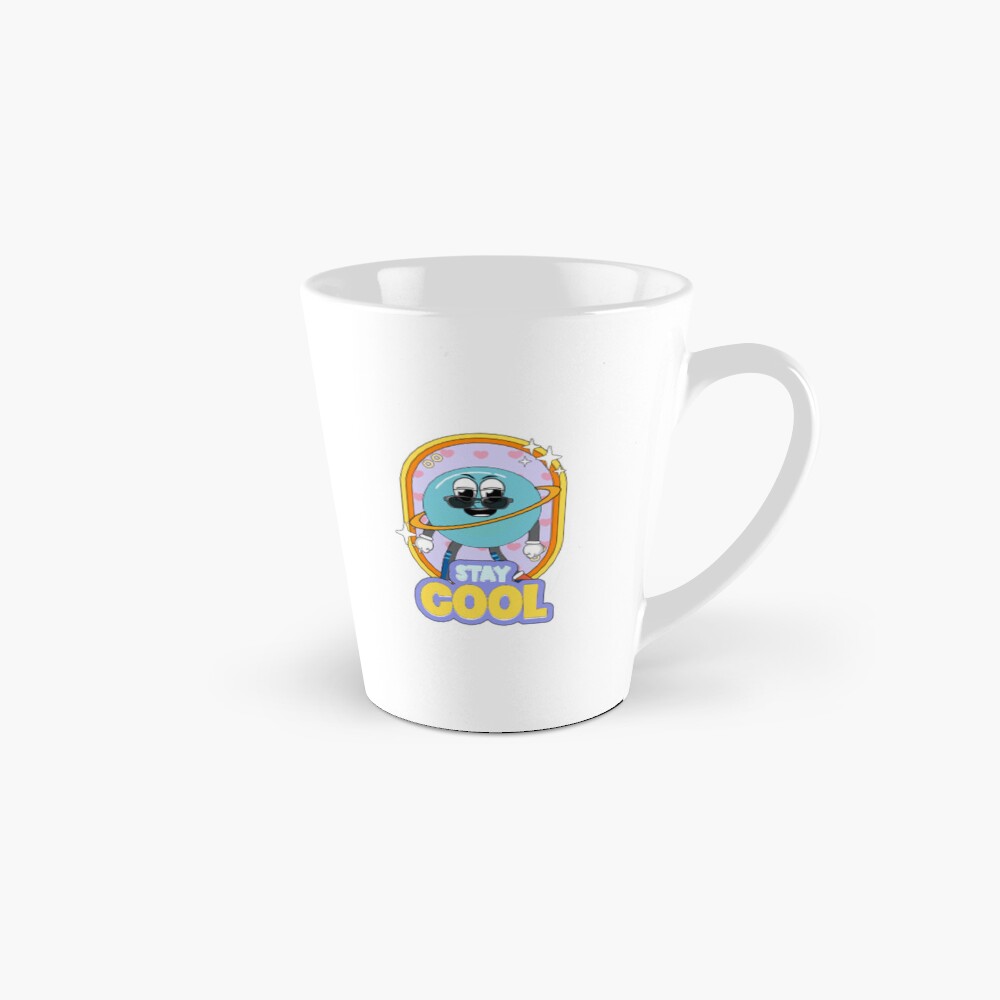 Stay Cool (Poster) Tall Mug - cute pet design by HackerLooks