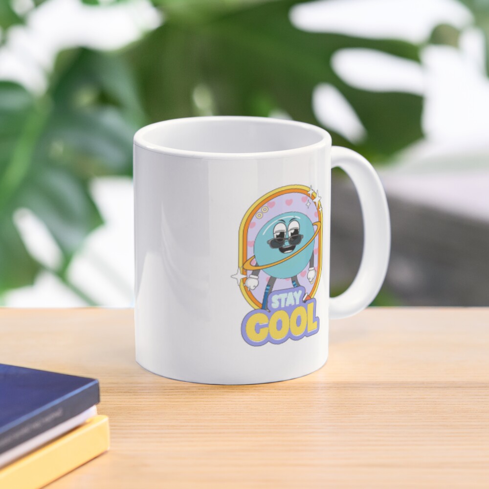Stay Cool (Poster) Classic Mug - cute pet design by HackerLooks