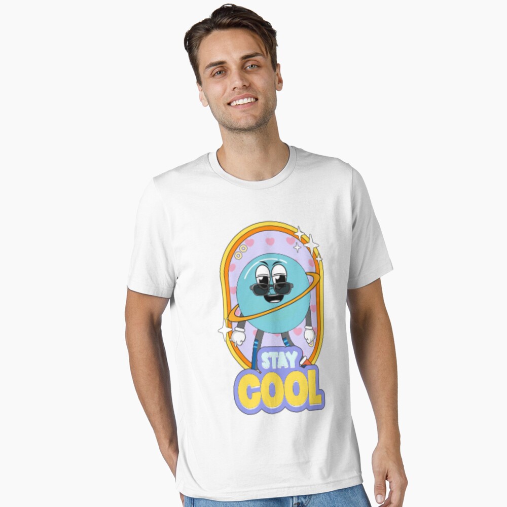 Stay Cool (Poster) Essential T-Shirt - cute pet design by HackerLooks