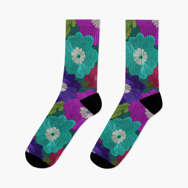 Item preview, Edgy Elegant Floral Embroidered Print For Summer Gift designed and sold by RoyalStarsPatts.