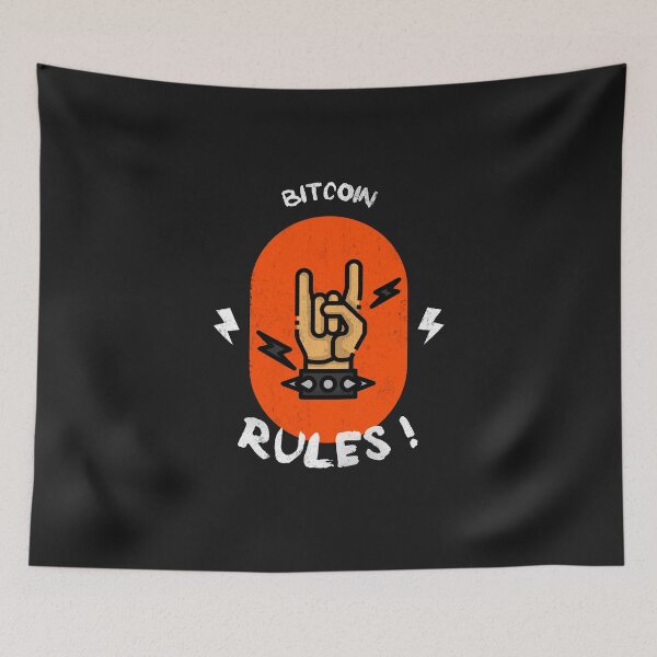 Item preview, Bitcoin Rules designed and sold by DJRob1337 Productions.