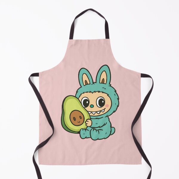 Item preview, Cute Labubu with Avocado designed and sold by BrownHorse90s.