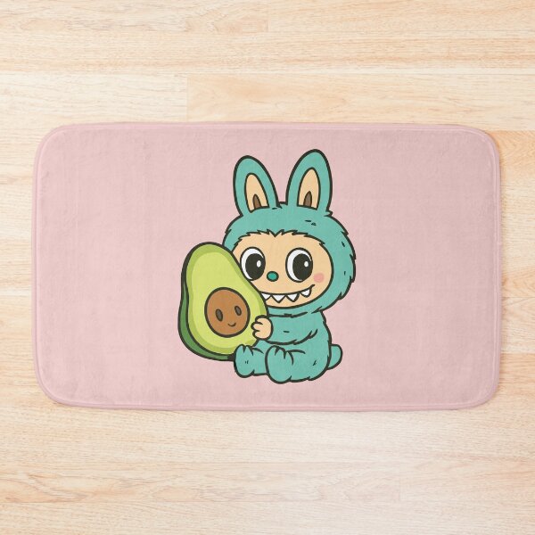 Item preview, Cute Labubu with Avocado designed and sold by BrownHorse90s.