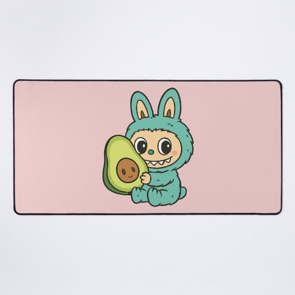 Item preview, Cute Labubu with Avocado designed and sold by BrownHorse90s.