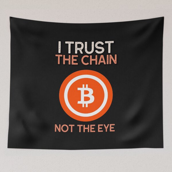 Item preview, I Trust the Chain, Not the Eye (v1) designed and sold by DJRob1337 Productions.
