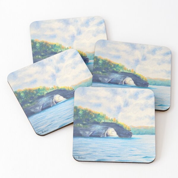 Item preview, Lovers Leap at Pictured National Lakeshore, on Lake Superior, Michigan  designed and sold by Anne Dallman.