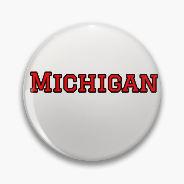 Item preview, Michigan Strong – Great Lakes State Typography Design designed and sold by Long Family Gifts.