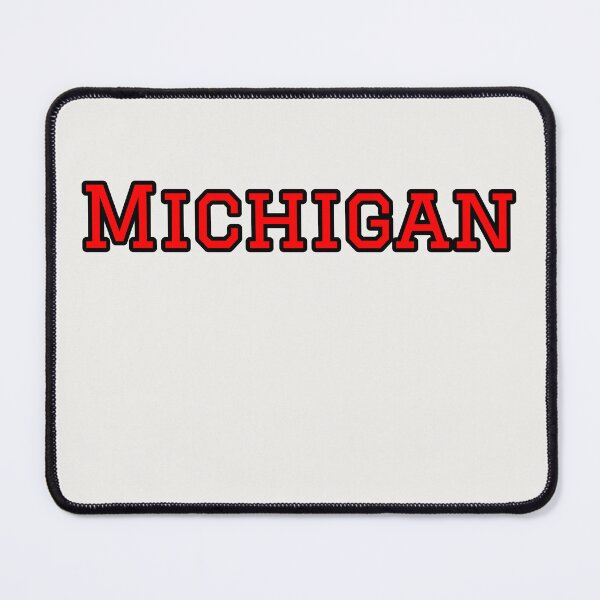Item preview, Michigan Strong – Great Lakes State Typography Design designed and sold by Long Family Gifts.