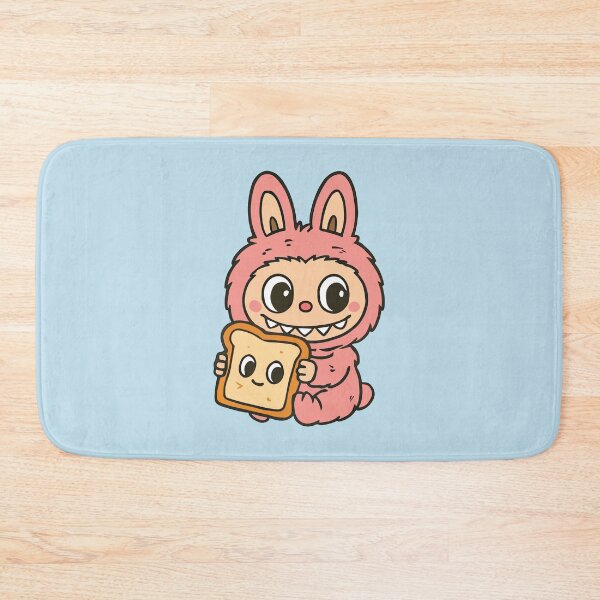 Item preview, Cute Labubu with Bread designed and sold by BrownHorse90s.